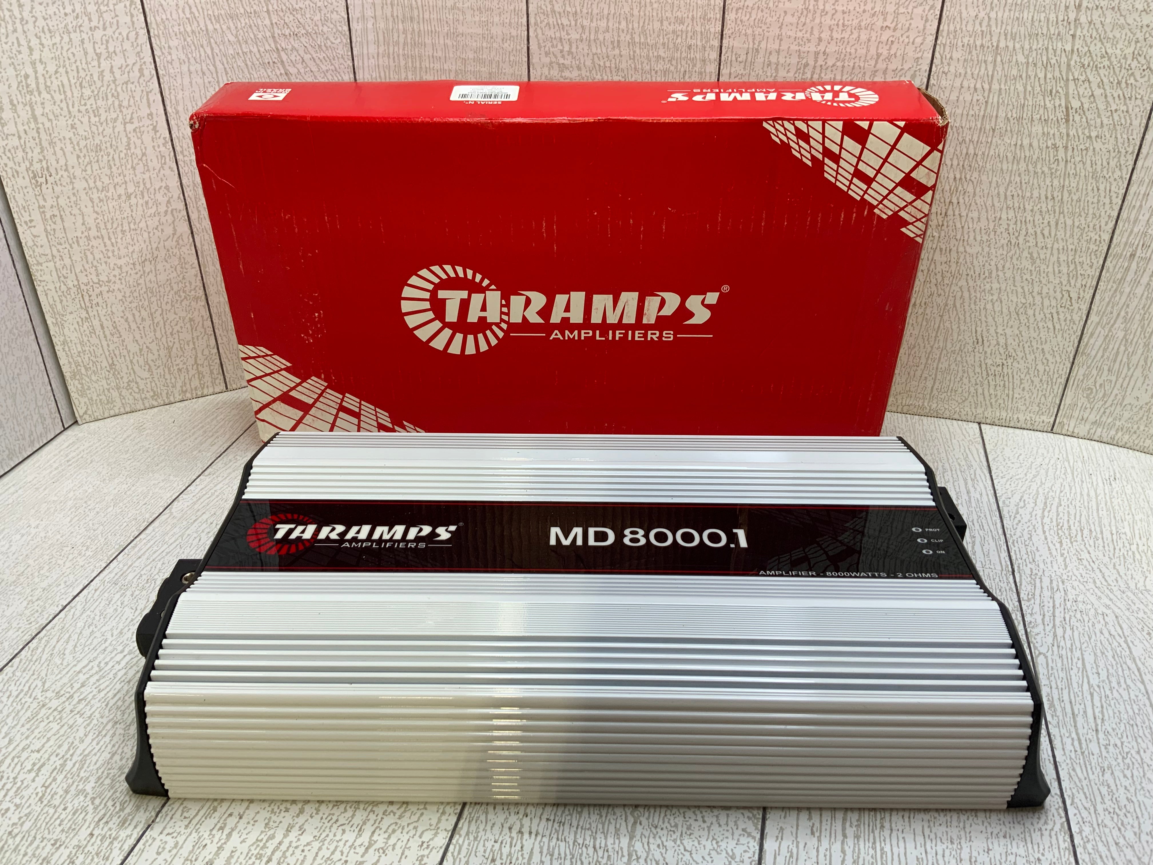 Taramps MD 8000.1 2 Ohms 8000 Watts Class D Full Range Mono Amplifier (7937209630958)
